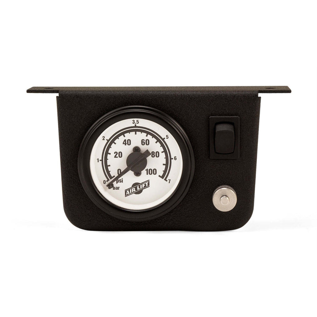 Air Lift 25592 Load Controller II - Single Gauge with LPS, 5 psi min.