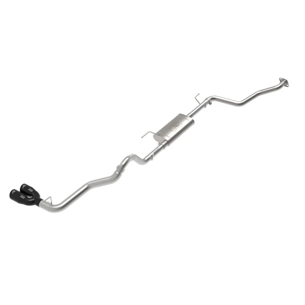 Vulcan Series 2-1/2 IN to 3 IN 304 Stainless Steel Cat-Back Exhaust System Fita 2024+ Toyota Tacoma