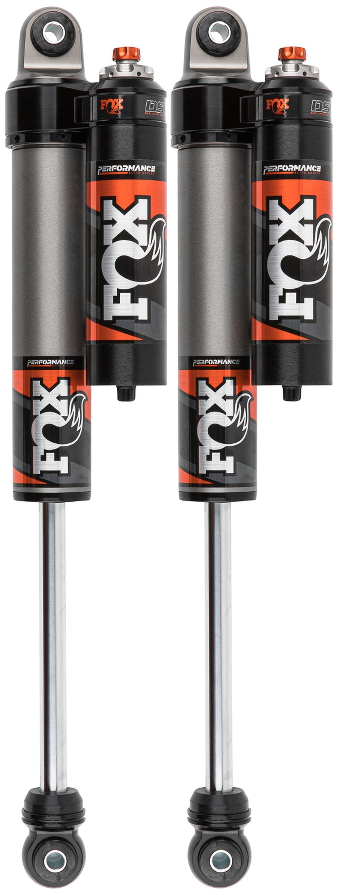 Fox 2.5 Performance Elite Adjustable w/ Reservoir Shocks Rear Pair for 2020-2024 Chevrolet Silverado 3500 HD