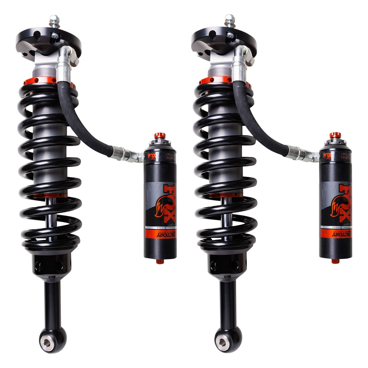 FOX 883-06-227 Front Factory Race 2.5 Internal Bypass Coil-Over Reservoir Shock (Pair) - Adjustable