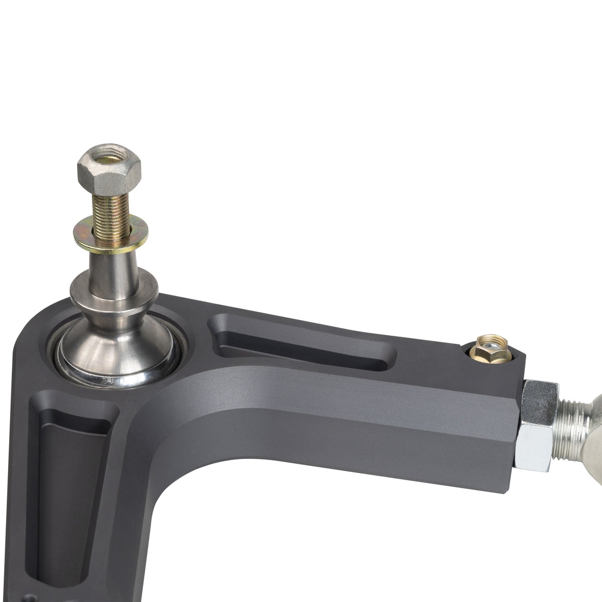 KINETIK V2 Performance Billet Uniball Upper Arms - Grey