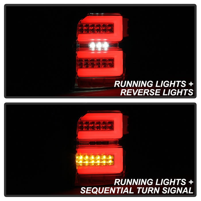 LED Tail Lights Fits 2010-2024 Toyota 4Runner