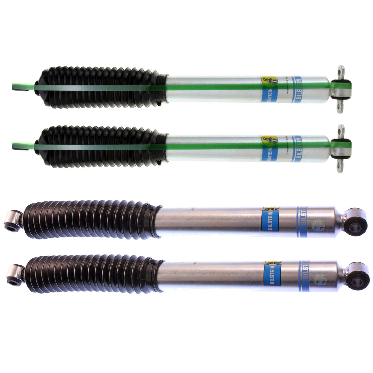 Bilstein B8 5100 Front and Rear Shocks For 3" Lifted Jeep Grand Cherokee 24-186216, 24-186223