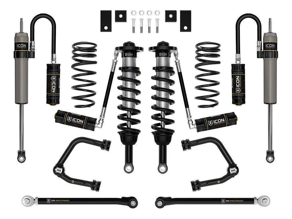 Icon 3-4.5" Stage 8 Suspension System Tubular Kit for 2023-2025 Toyota Sequoia 4WD TRD Pro