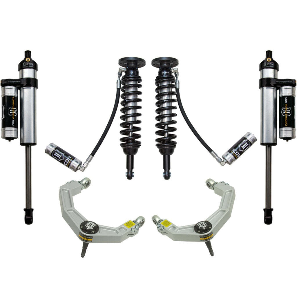 ICON K93004 Stage 4 Suspension System Billet UCA Ford F150 4WD 1.75-2.63" Lift