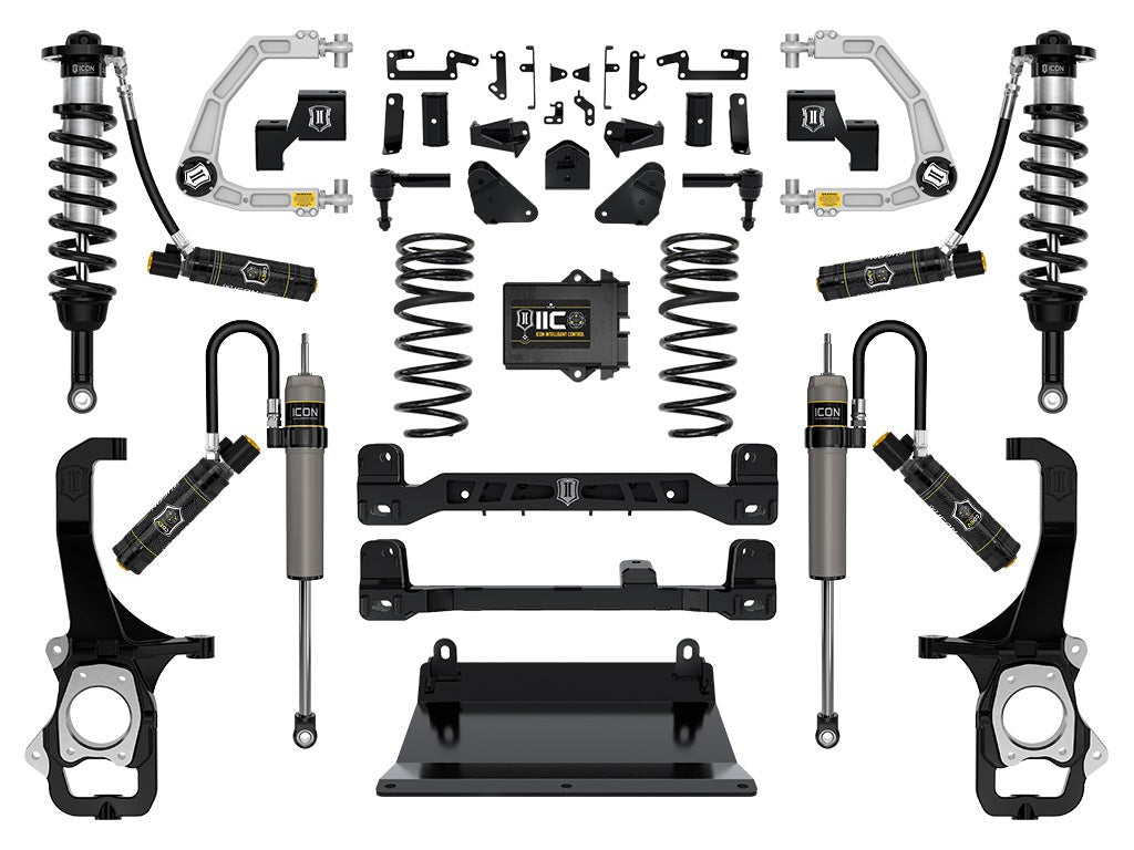 Icon 6" Stage 8 Suspension System w/Billet UCA Kit for 2022-2024 Toyota Tundra Gas