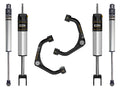 Icon 0-2" Suspension System Stage 1 Tubular Kit for 2020-2024 Chevrolet Silverado 2500 HD 4WD