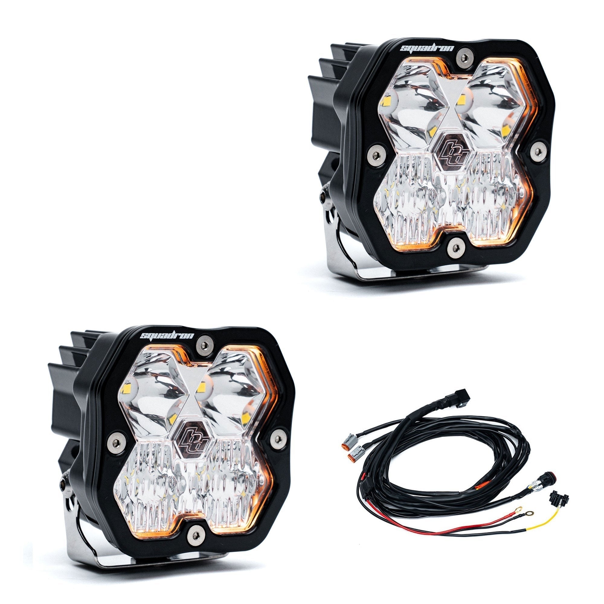 Squadron 2.0 Sport Black LED Auxiliary Light Pod - Universal (Pair)