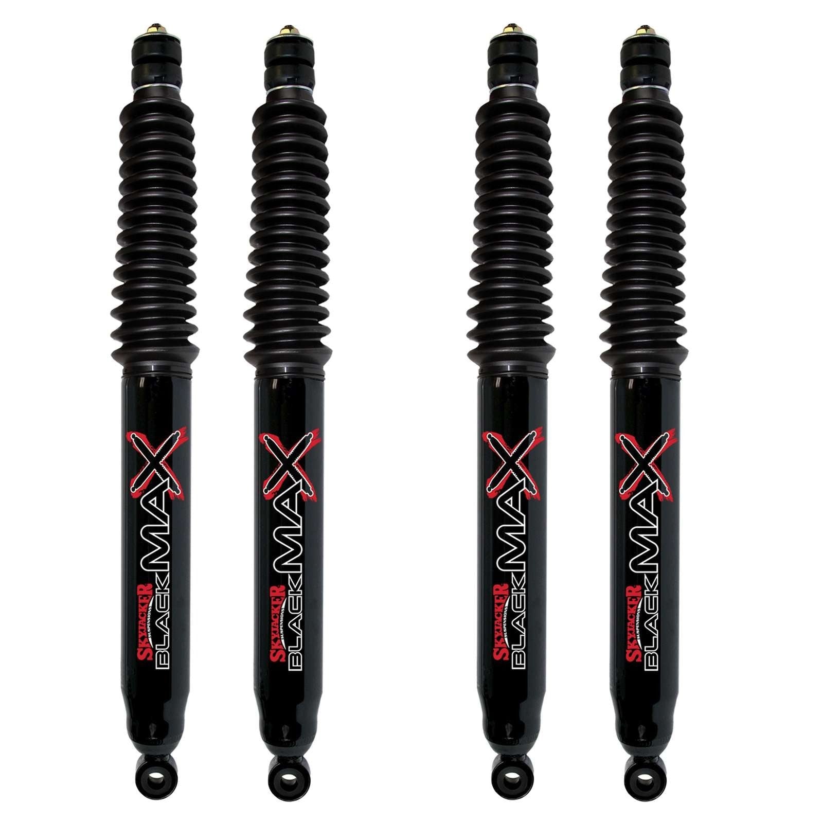Skyjacker Black MAX Hydro Shocks Set for 2014-2021 Dodge Ram 2500 4WD