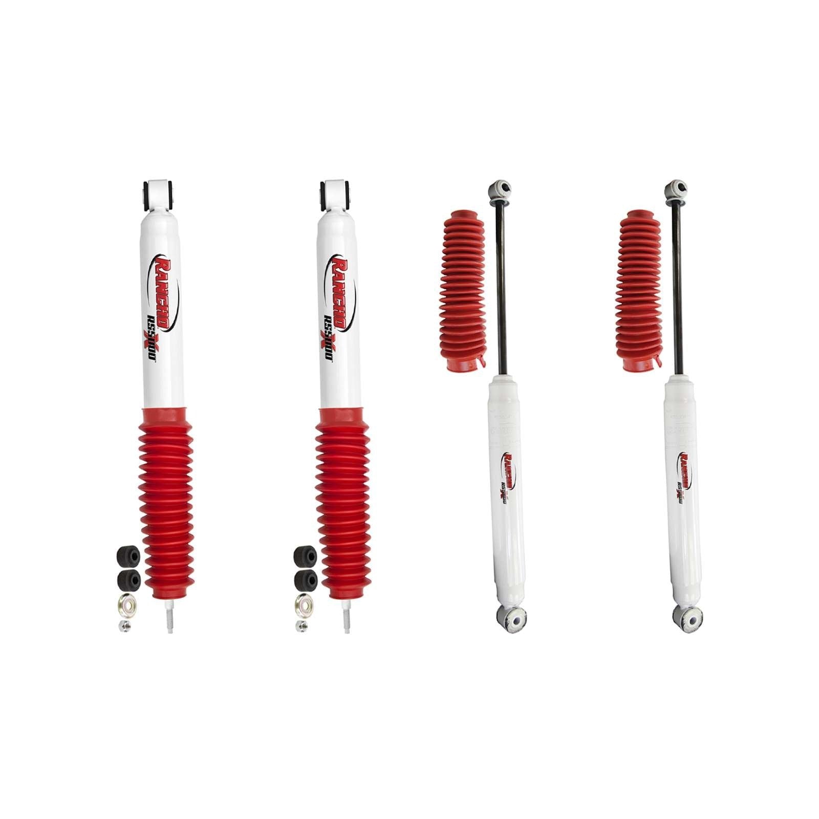 Rancho RS5000X Gas Shocks Set for 2017-2024 Ford F250 Super Duty 4WD