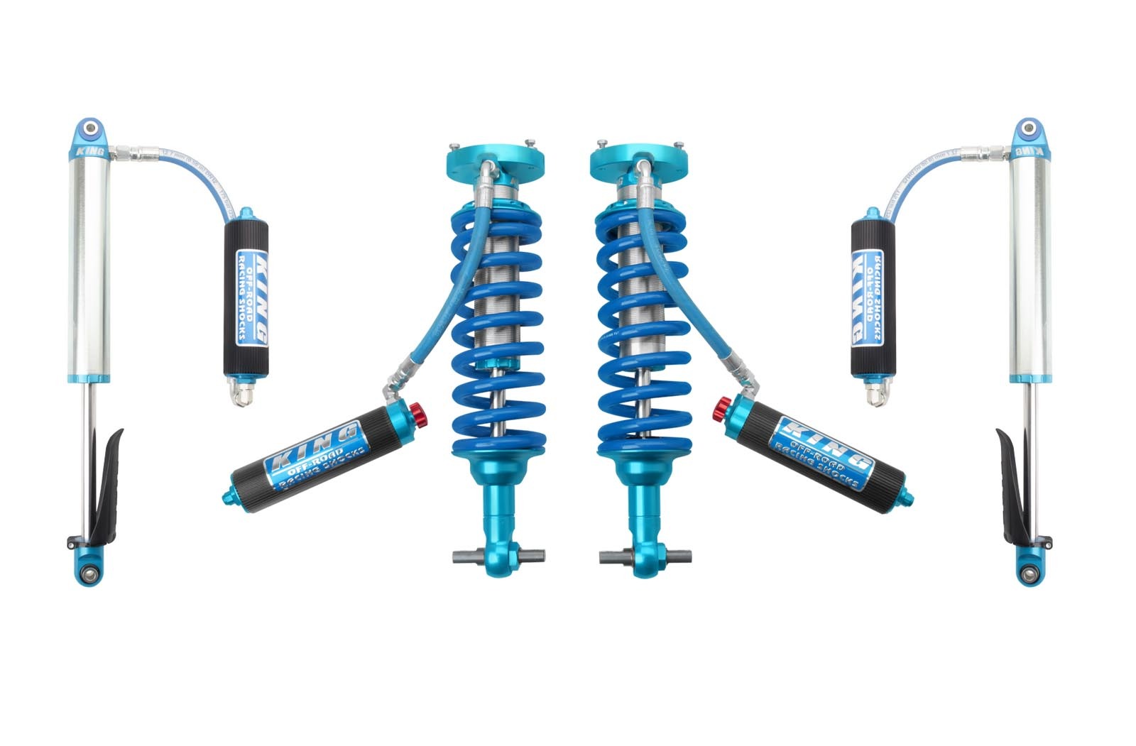 King Shocks 2.5 Shocks Set for 2019-2024 Chevrolet Silverado 1500 Trail Boss 4WD