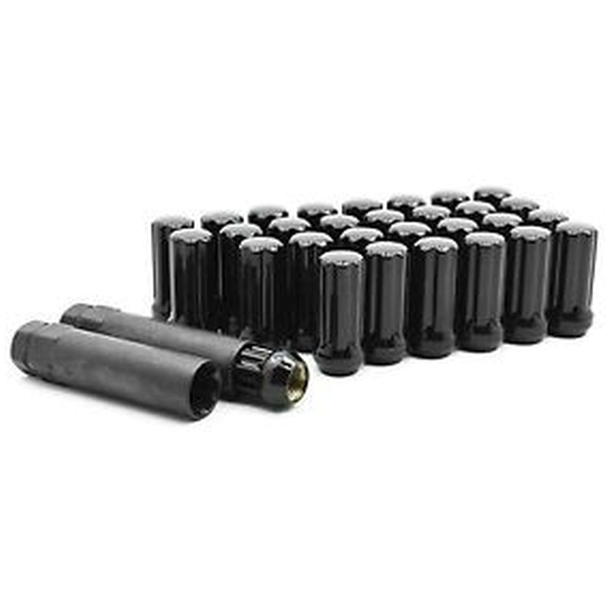 Camburg M14 x 1.50" 6-Lug Spline Wheel Lug Kit - Black