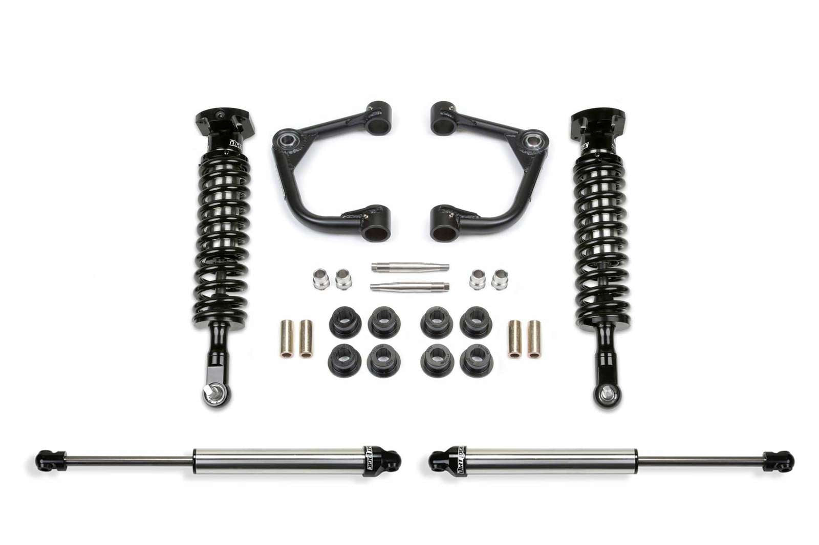 Fabtech 2" Uniball UCA System w/Front Dirt Logic 2.5 Coilovers & Rear 2.25 Shocks Kit w/2" lift 2015-2020 Ford F-150 RWD