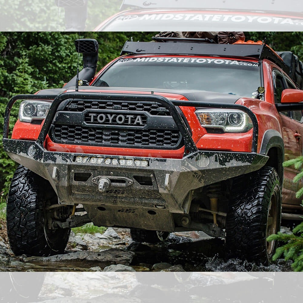 Adventure Front Bumper Fits 2016-2023 Toyota Tacoma