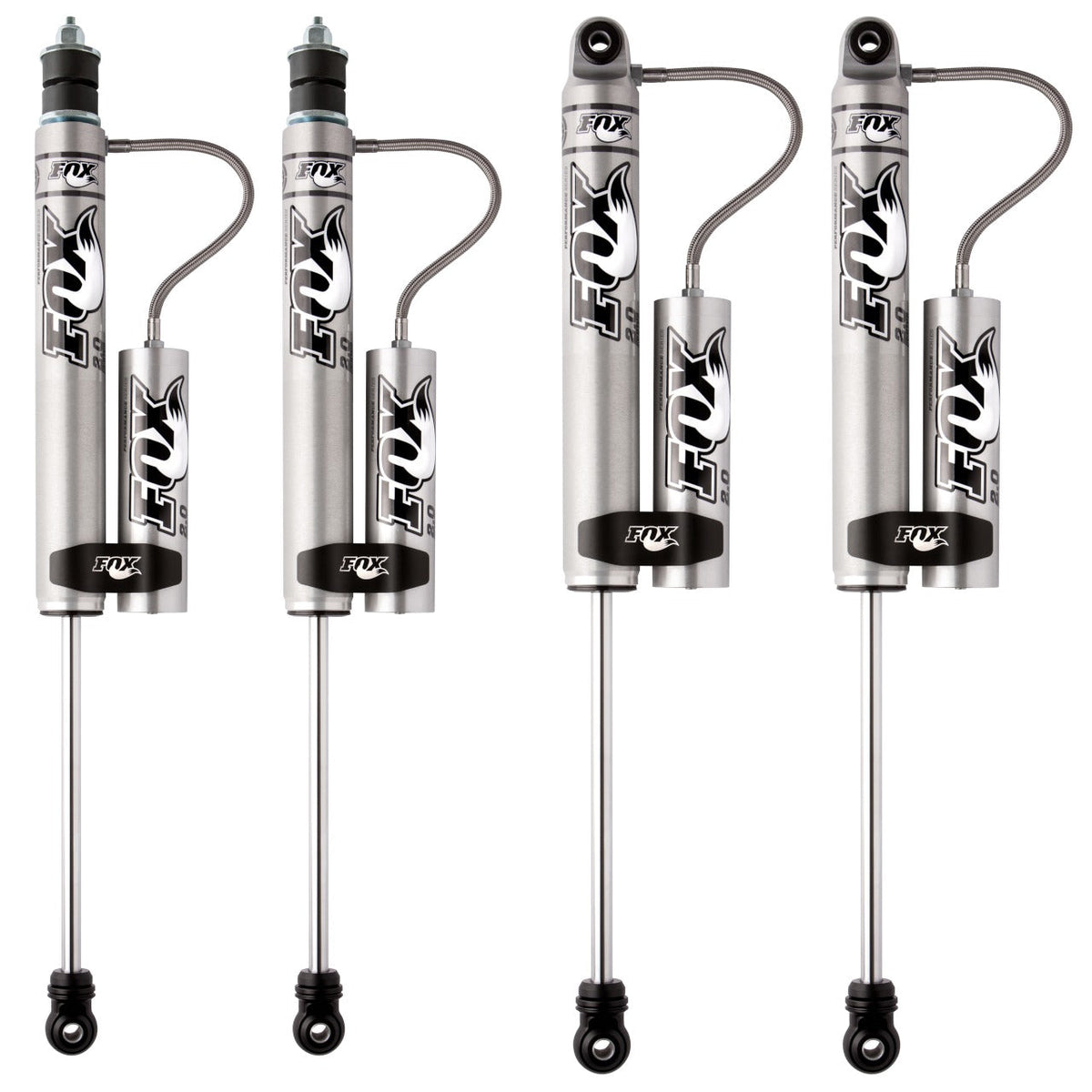 FOX Performance 2.0 Smooth Body Reservoir Shock Kit 0-1" Lift 985-24-122, 985-24-123