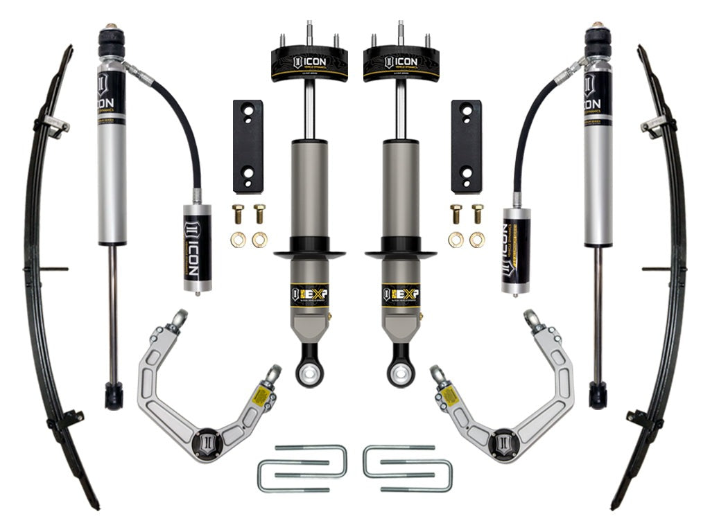Icon 0-2" Suspension System Stage 3 Kit for 2005-2023 Toyota Tacoma 4WD