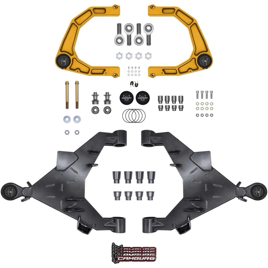 Camburg Toyota Tundra 3.4L 2022-2024 KINETIK Trail Series Long Travel Kit - Gold