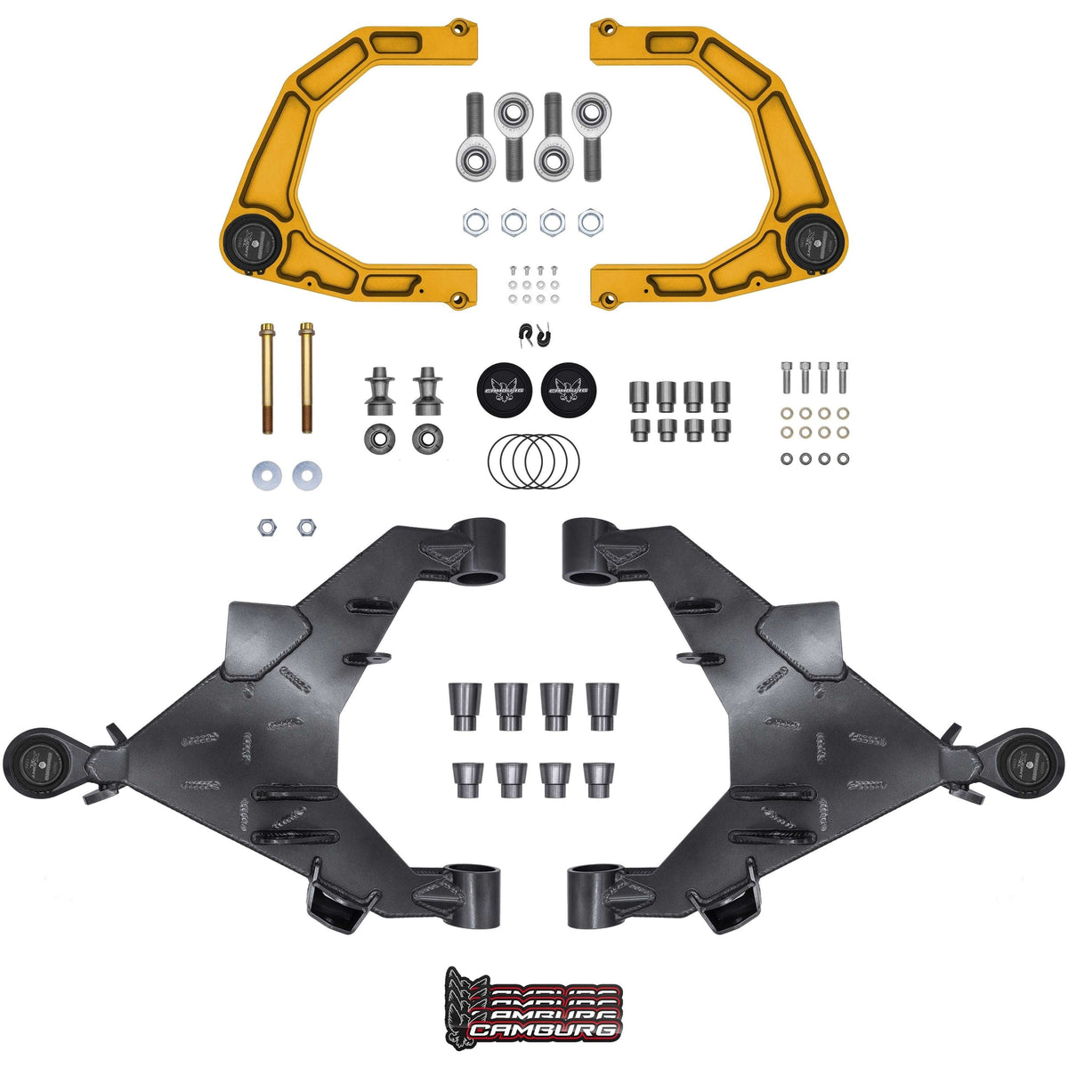 Camburg Toyota Tundra 3.4L 2022-2024 KINETIK Trail Series Long Travel Kit - Gold