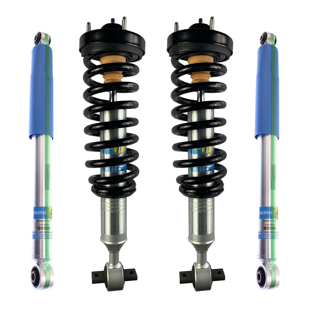 Bilstein 6112 Assembled & 5100/5160 Shocks Set for 2007-2013 Chevrolet Silverado 1500 4WD V8