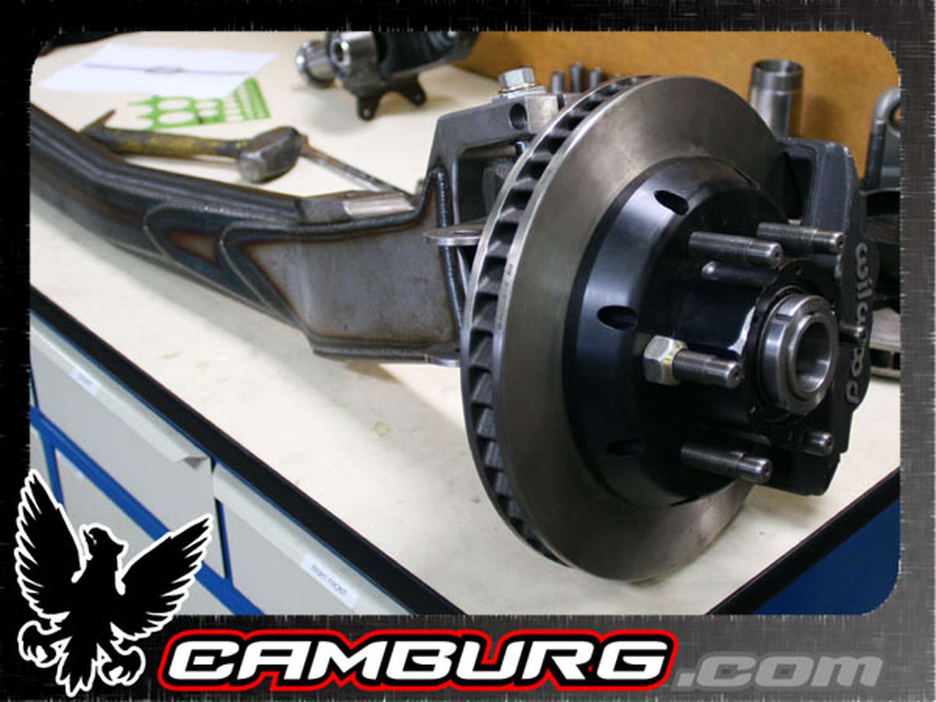 I-beam Race Spindle and 2.00" Front Hub Upgrade Kit
