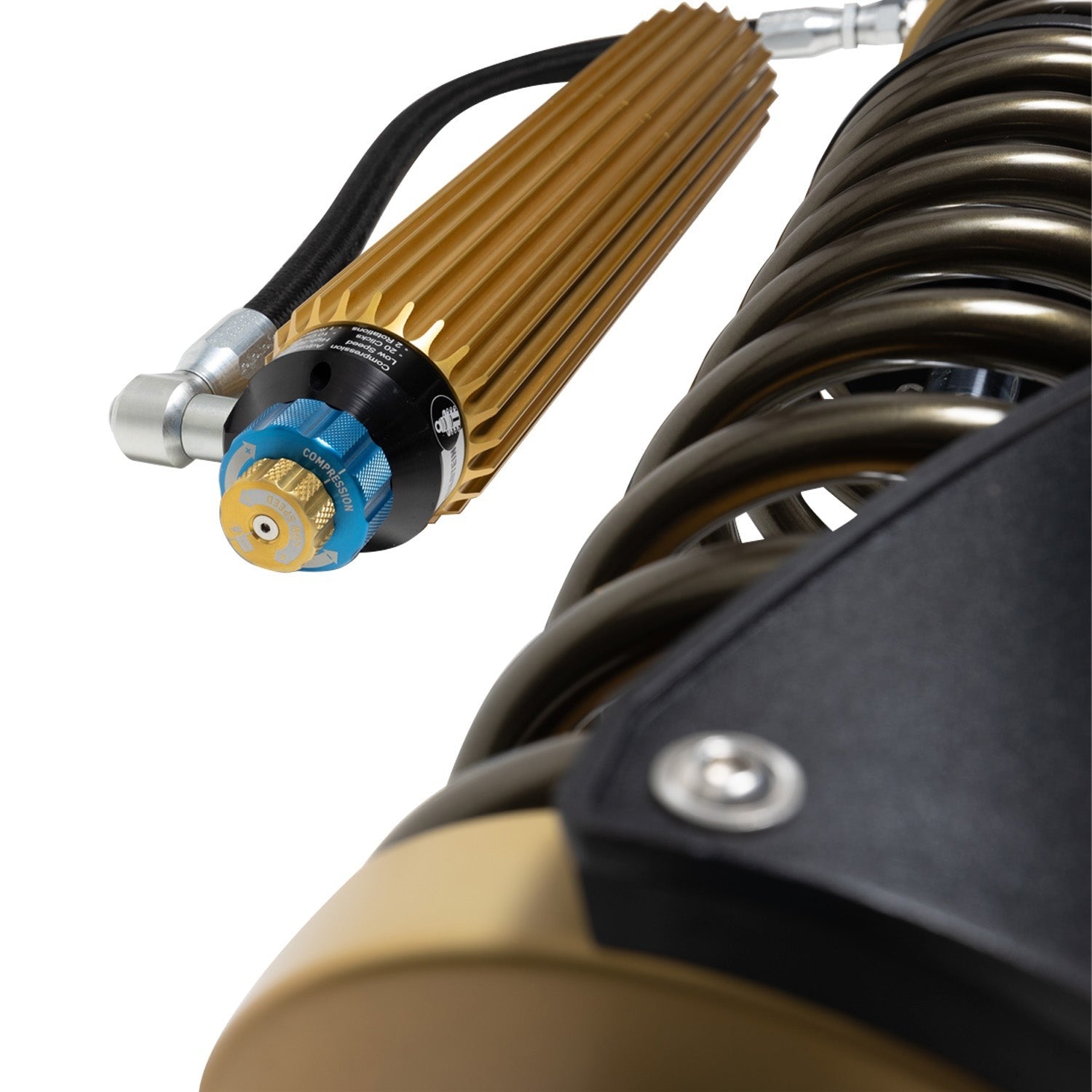 Bilstein 41-327890 Black Hawk Powersports Shock and Coil Spring Assembly Polaris RZR Turbo S