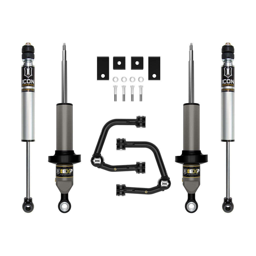 ICON K53192T Stage 3 2.5 EXP Suspension System Tubular Toyota Tundra 2-3" Lift