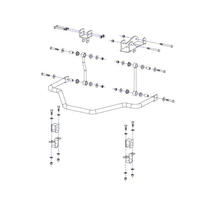 Roadmaster 1129-145 Rear Sway Bar