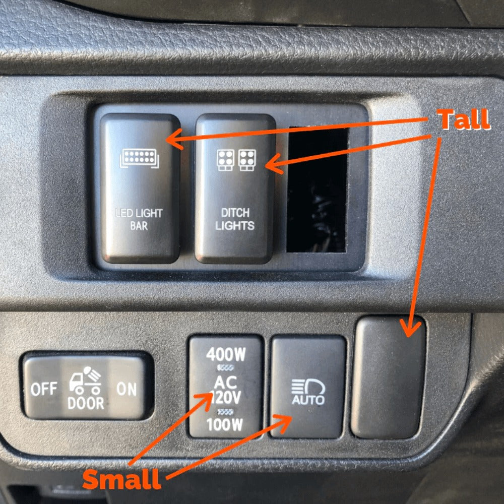 OEM Tall Style Switch Fits 2005-2023 Toyota Tacoma