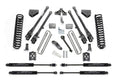Fabtech 6" 4 Link System w/Stealth Shocks Kit for 1999-2004 Ford F350 Super Duty 4WD w/6" lift