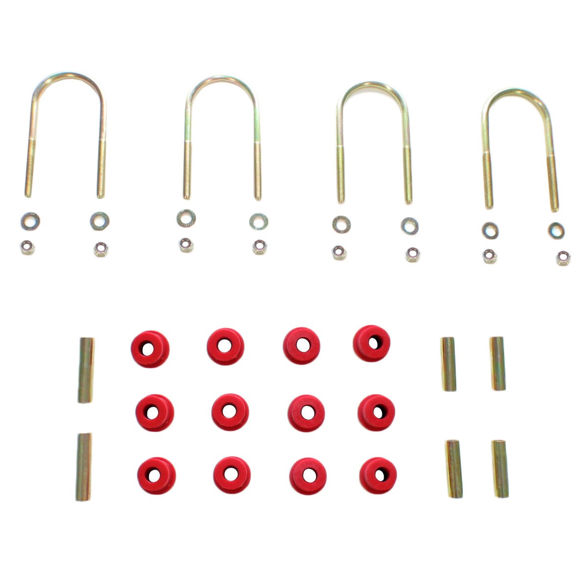 Rancho RS746 Rear Leaf Spring Axle U-Bolt Kit Jeep Cherokee