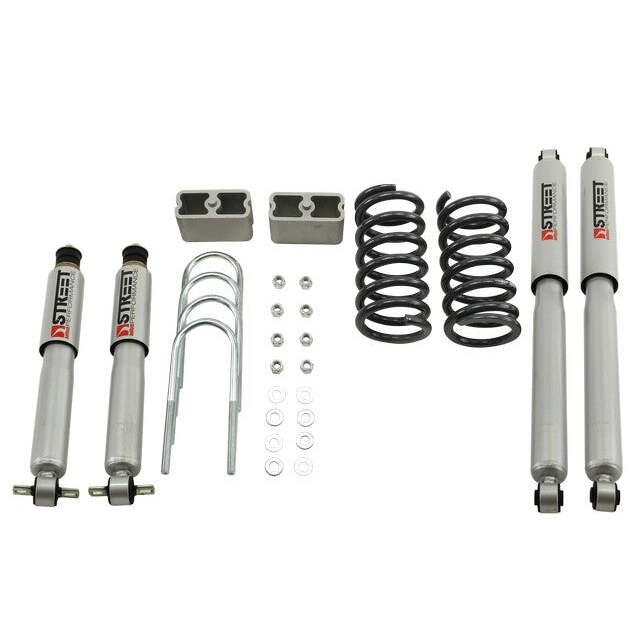 Belltech 436SP Lowering Kit Front And Rear Complete Kit W/ Street Performance Shocks
