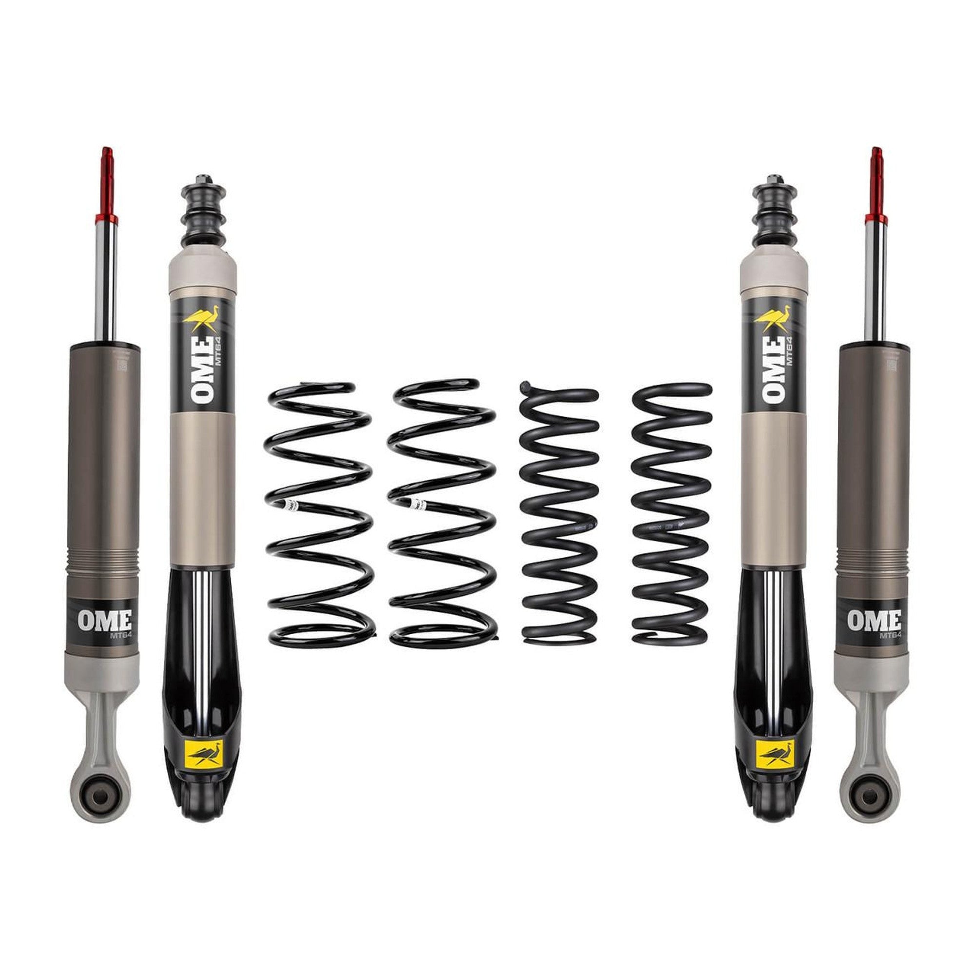 Old Man Emu MT64 Shocks Kit Strut & Spring & shock for 2010-2024 Toyota 4Runner w/2.5" lift