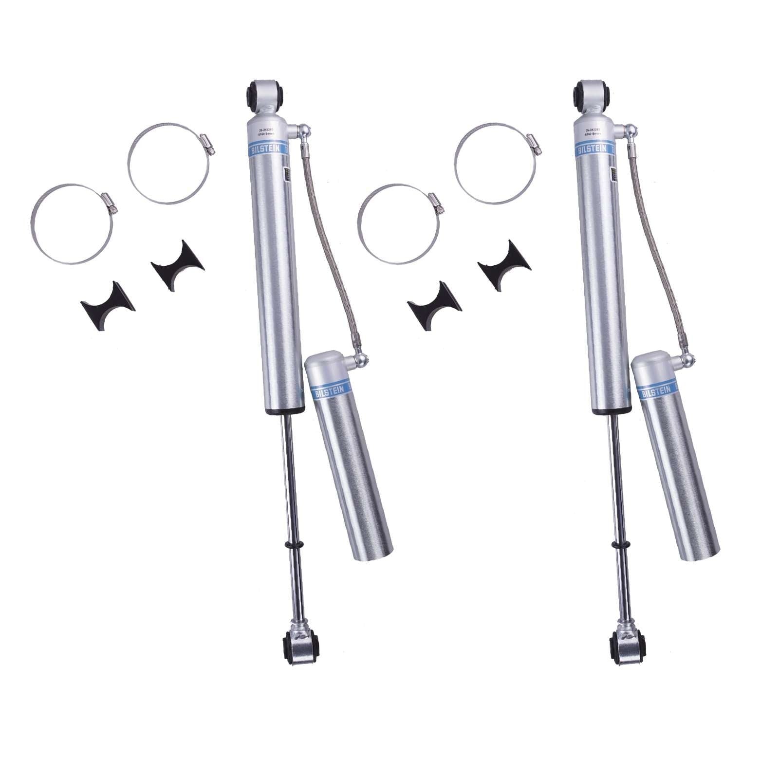 Bilstein 5160 w/ Remote Reservoir Shocks Rear Pair for 2009-2018 Ram 1500 4WD RWD