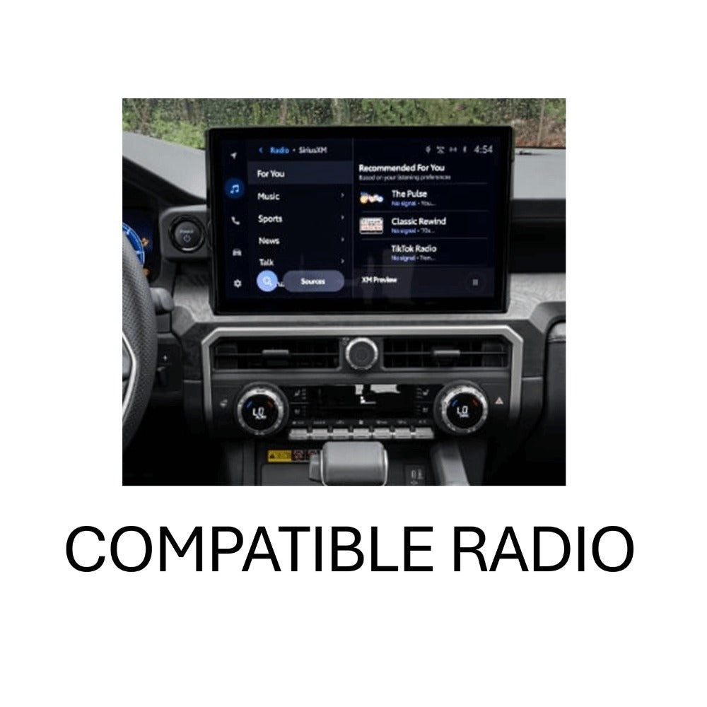 V2 Radio Knob + Drive Mode Knob + Climate Knobs Fits 2024+ Toyota Tacoma