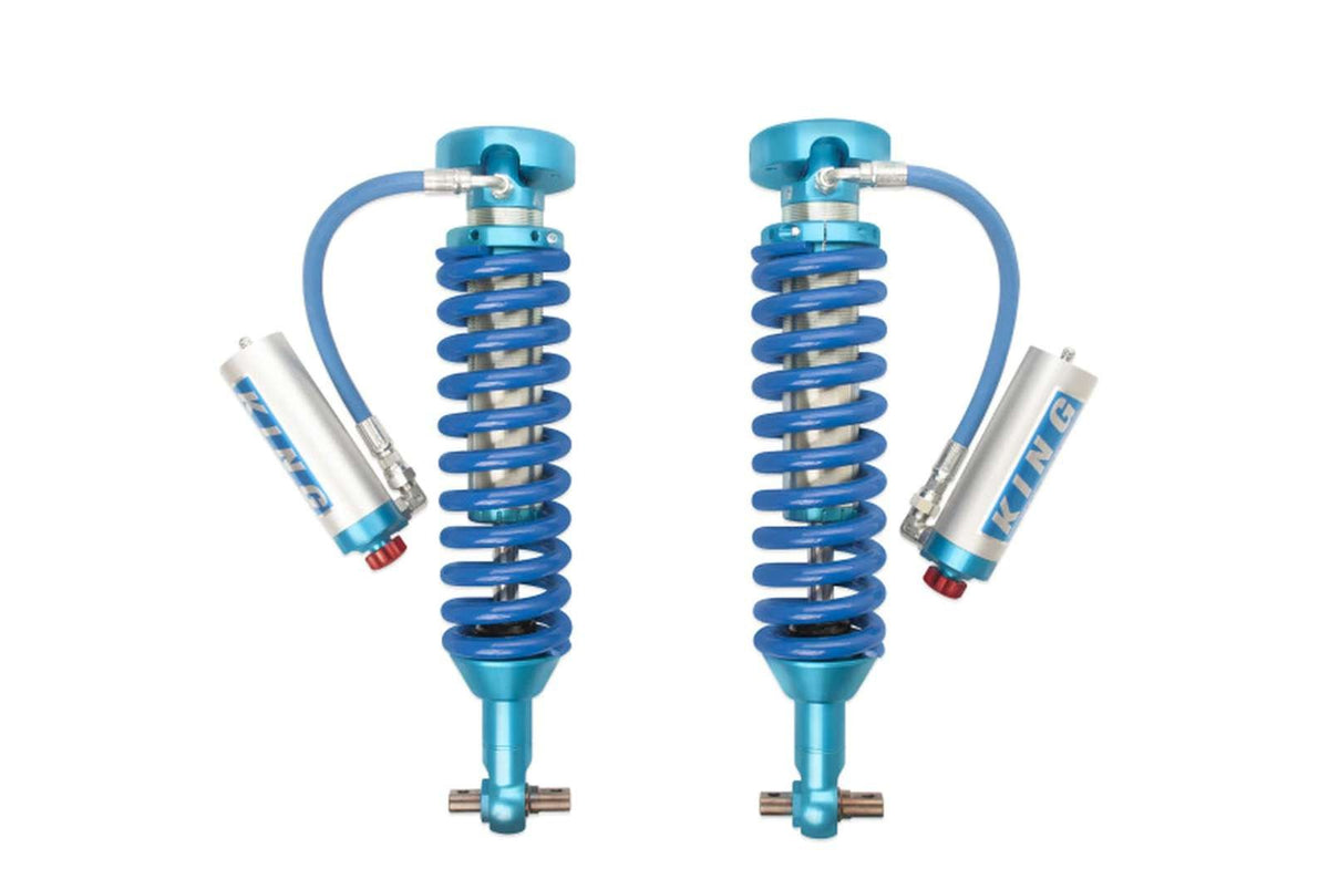 King Shocks 2.5 Performance Coilovers w/ Remote Reservoir Front Pair for 2015-2022 Chevrolet Colorado ZR2 4WD RWD