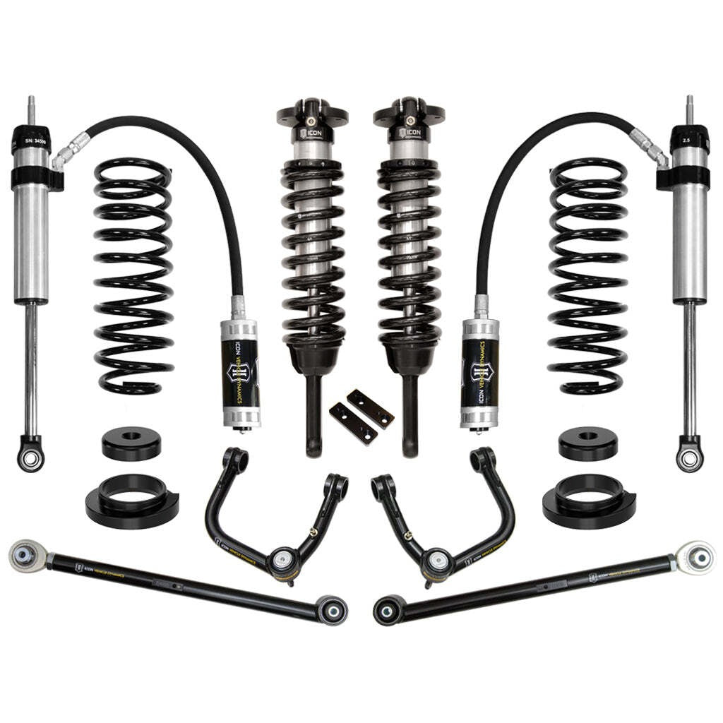 ICON K53174T Stage 4 Suspension System Tubular UCA Lexus GX470 0-3.5" Lift