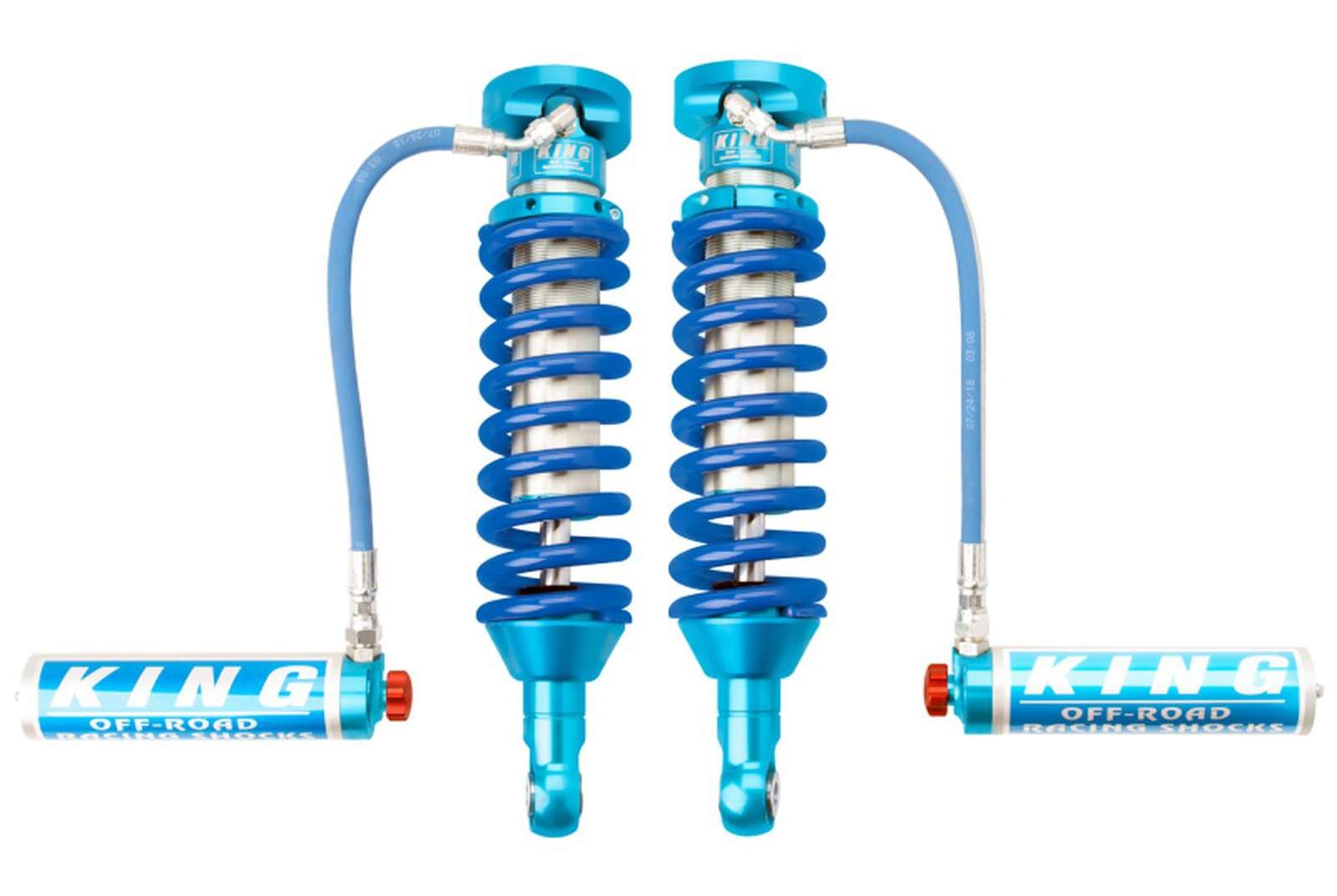 King Shocks 2.5 Performance Coilovers w/ Remote Reservoir Front Pair for 2012-2018 Ford Ranger T6 4WD