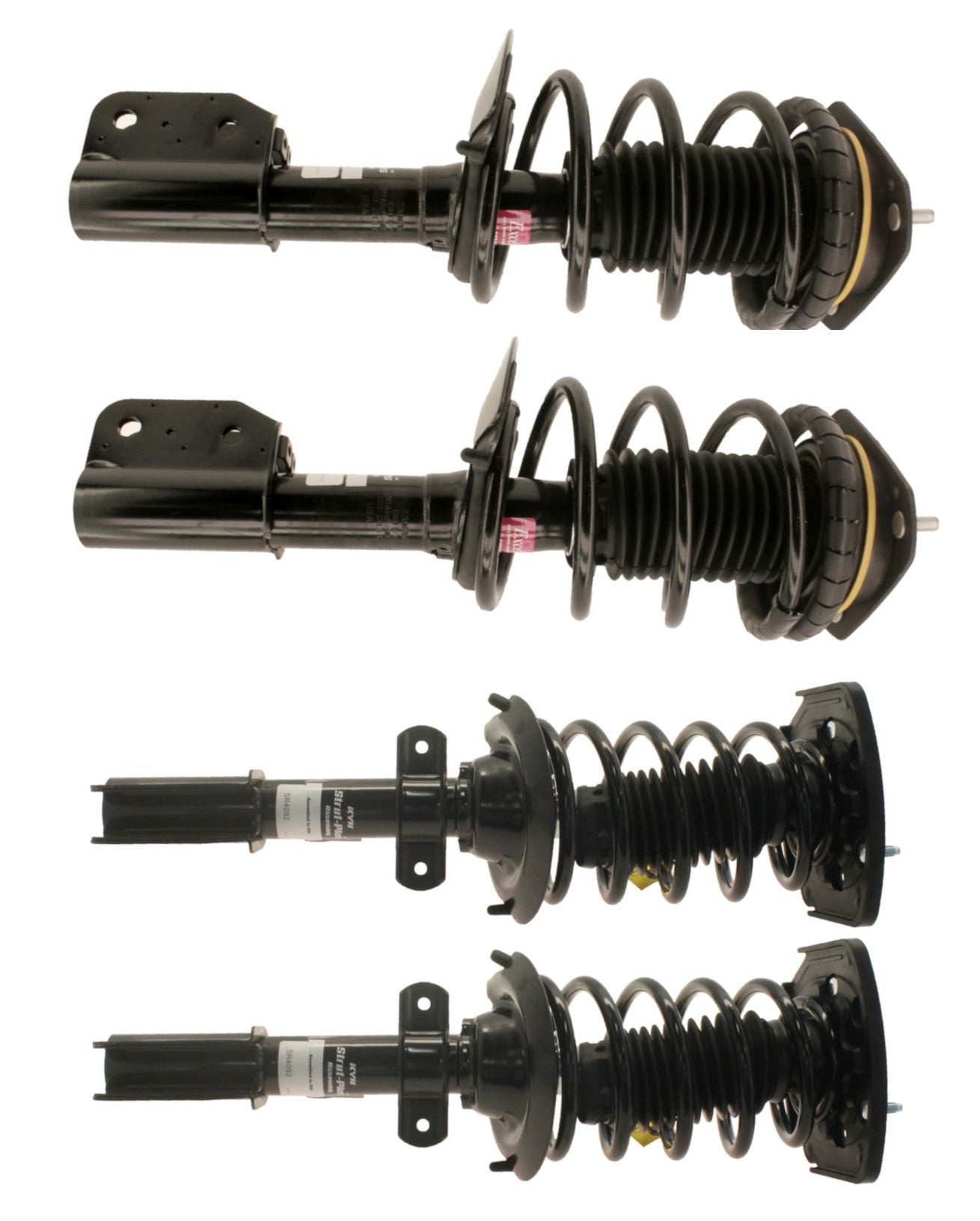 KYB Strut-Plus Assembly Front and Rear Kit SR4089, SR4092, SR4093