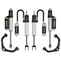 ICON K78353T Stage 3 Suspension System Tubular UCA GM 2500/3500 HD 0-2" Lift