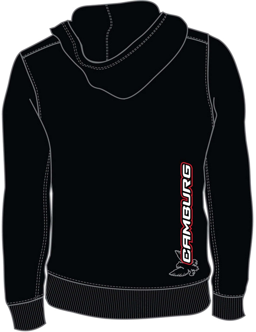 Camburg Icon Hoodie Size Large - Black