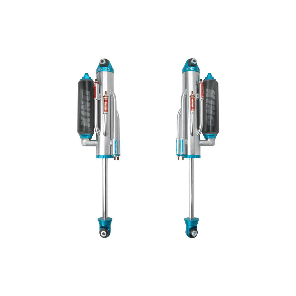 King 37001-101 Rear 3.5 Full Adjustable 4 Tube Bypass w/ Finned Res Shock (Pair) RAM 1500 TRX