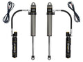Icon 2.5 Remote Reservoir Shocks Front Pair for 2018-2024 Jeep Wrangler JL w/2.5" lift