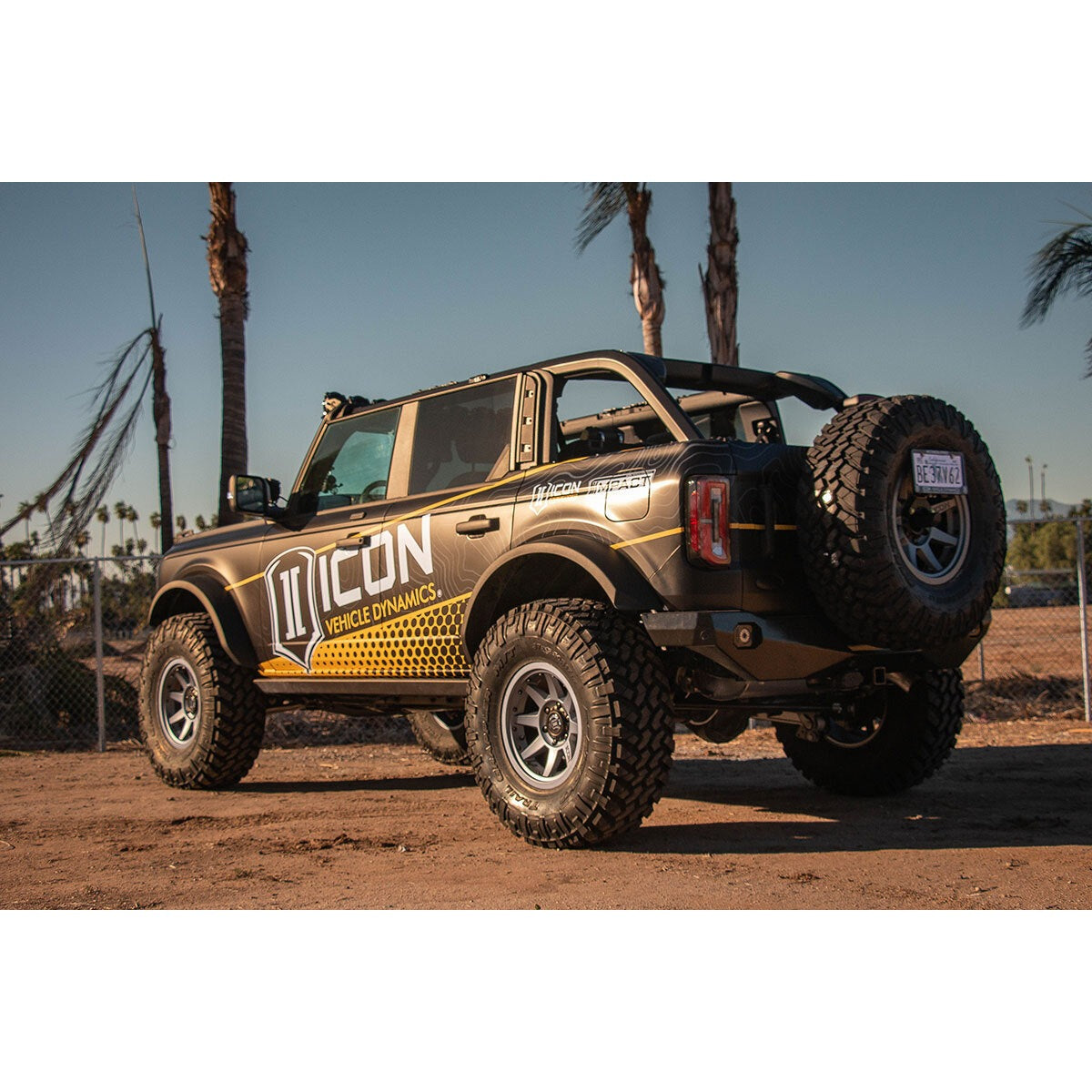 ICON 44200T Ford Bronco Rear Adjustable Track Bar Kit