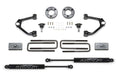 Fabtech 1.5" Ball Joint UCA Lift Kit w/Rear Stealth Shocks for 2019-2024 Chevrolet Silverado 1500 4WD w/1.5" lift