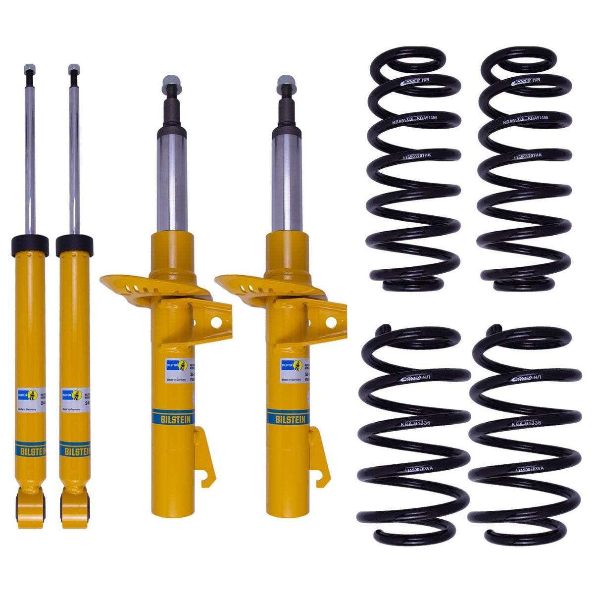 Bilstein 46-184436 Front and Rear B12 (Pro-Kit) Suspension Kit Volkswagen Passat