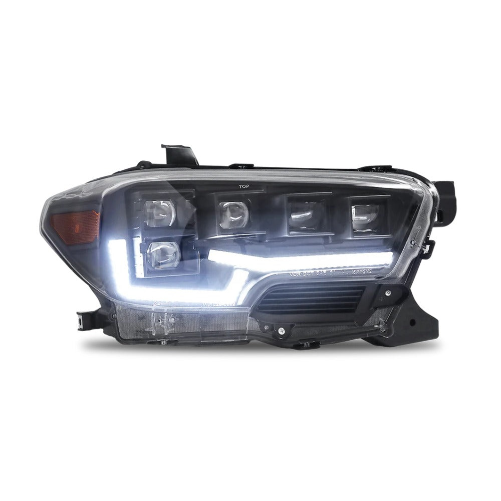 Projector LED Headlights | Rogue Series Fits Toyota Tacoma 2016-2023