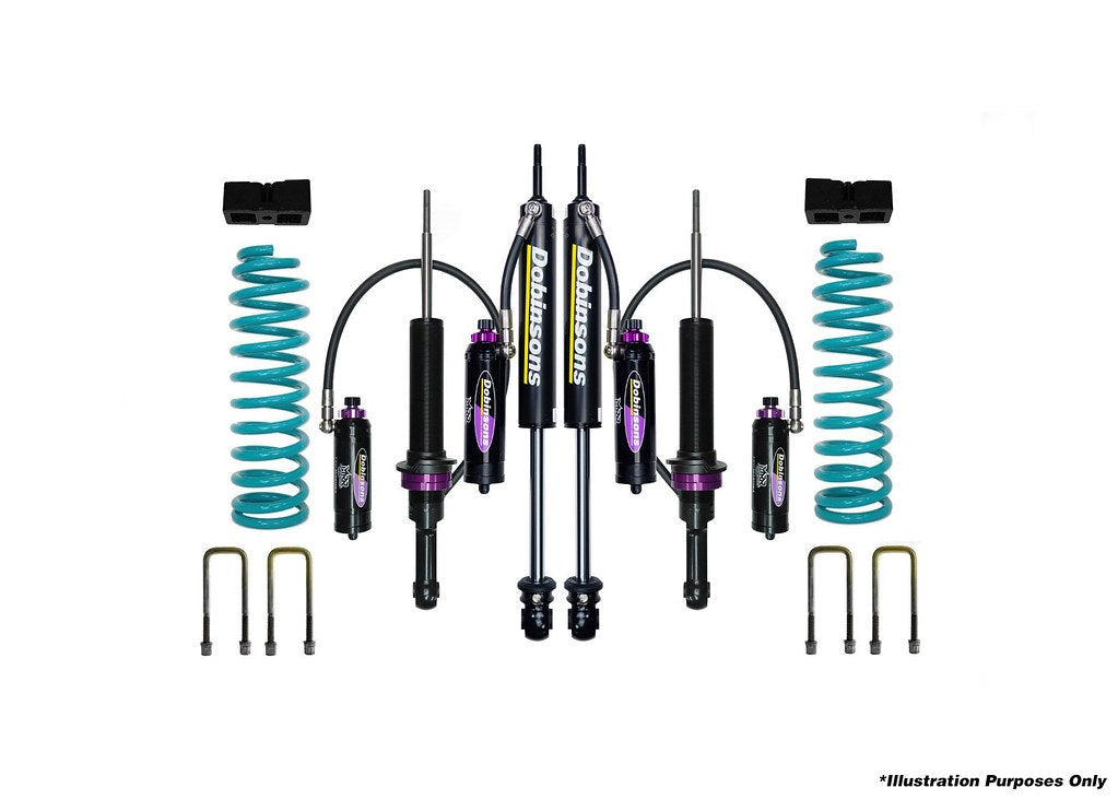 Dobinsons 2" MRR 3 Way Adjustable Lift Kit Tacoma w/Quick ride for 2005-2023 Tacoma