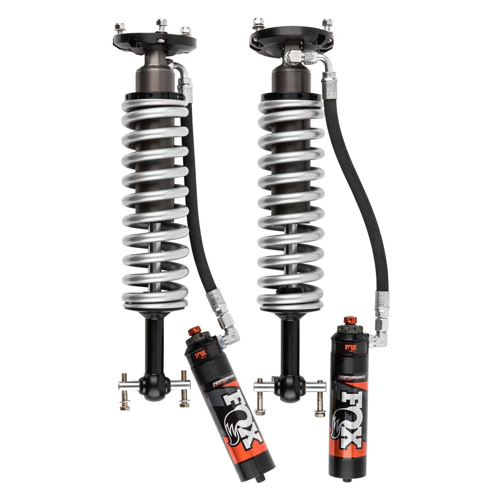 Fox 2.5 Performance Elite Adjustable Coilover w/ Reservoir Front Pair for 2022 GMC Sierra 1500 Limited