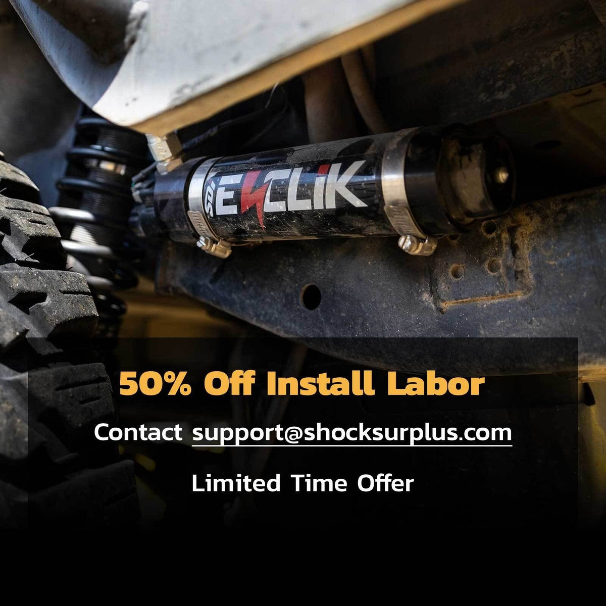 SDI E-CLIK Shocks - 05-23 Toyota Tacoma