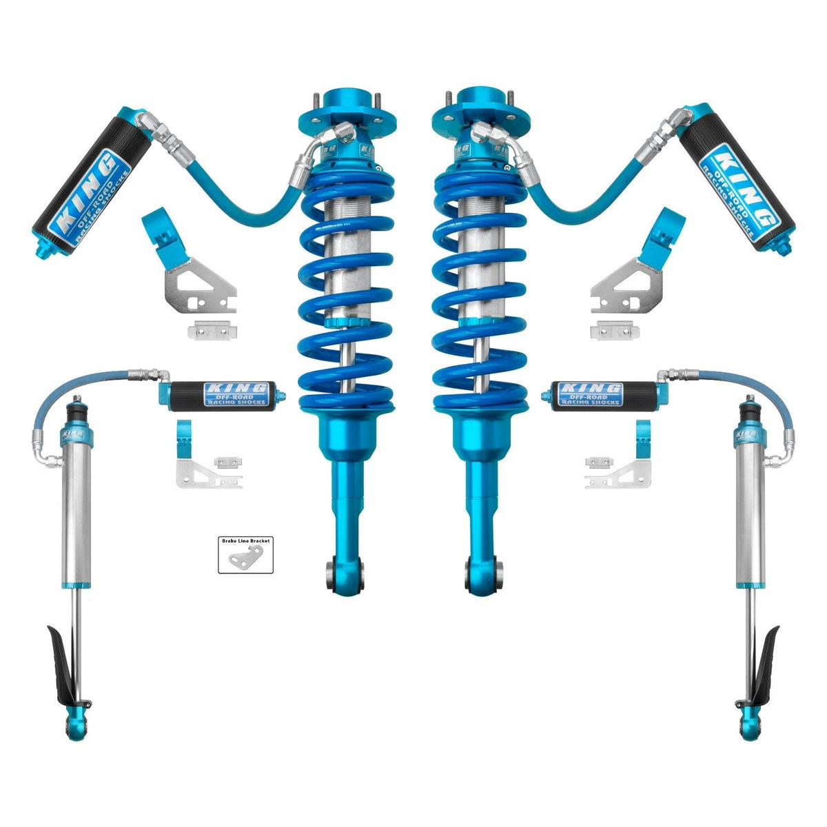 2.5 Performance Series Shocks Set for 2024-2026 Toyota Land Cruiser 250 4WD RWD w/0-1.75" lift